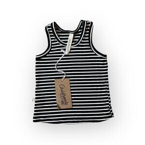 NWT Childhoods Rib Knit Stripe Tank
